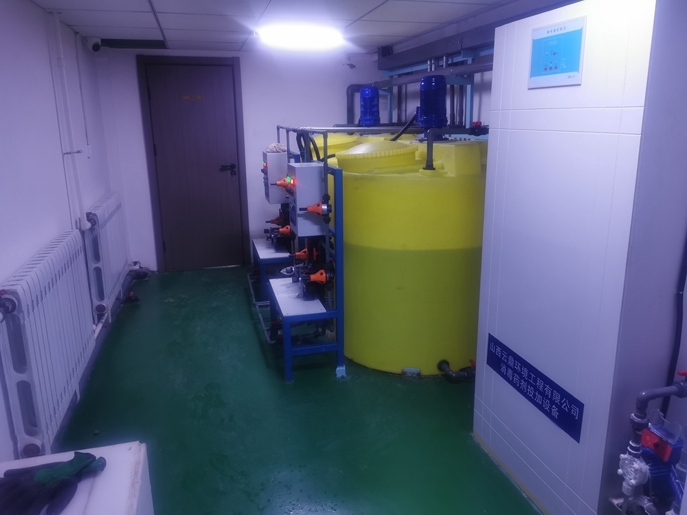 医院废水处理工程加药消毒系统